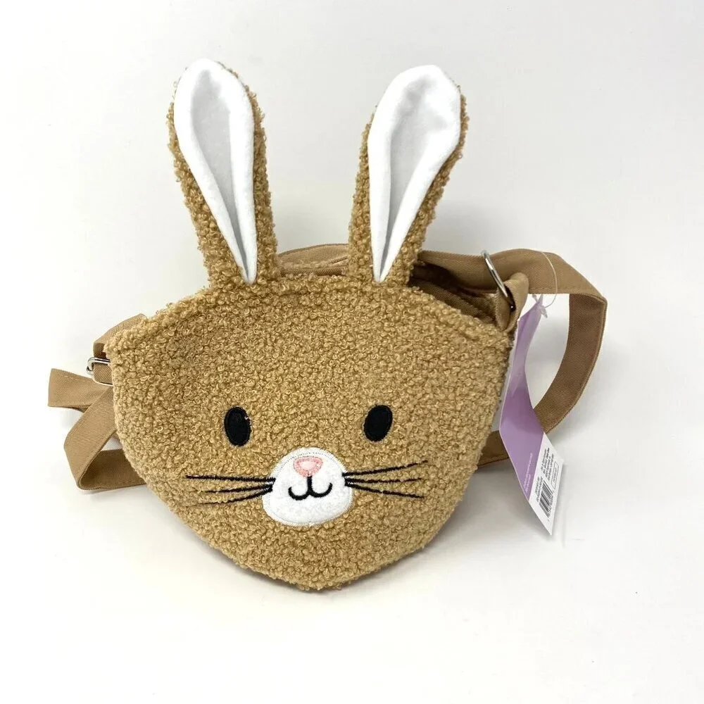 Target Easter Crossbody Terry Fabric Bag Brown Spritz™ B10